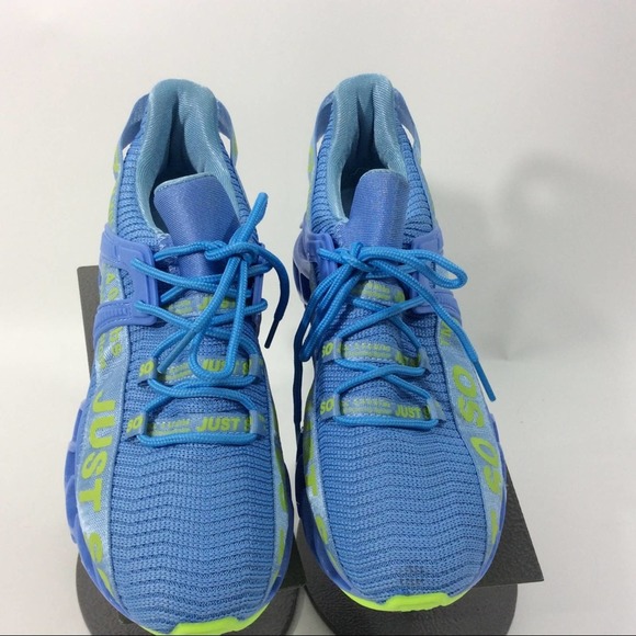 Blade Sneakers Light Blue Green Accents 